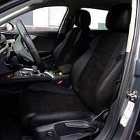 Чехлы на сиденья из экокожи и антары Renault Twingo II (CN0) 2007-2014 EMC-Elegant