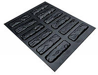 (12 плиток/комплект) "Бостон" Форми для гіпсової плитки, АБС-пластик