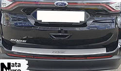 Накладка на бампер з загином Ford Edge з 2014 р. (NataNiko)