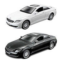 Автомодель - Mercedes-Benz Cl-550 (ассорти белый, черный, 1:32) Bburago 18-43032, World-of-Toys