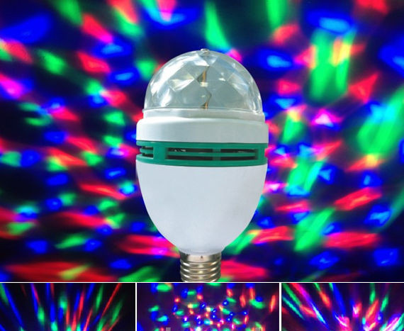 Большая Мощная Диско Лампа Проектор - фото 1 - id-p1610034159