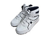 Кросівки жіночі шкірозамінник білі розмір 39, фото 7