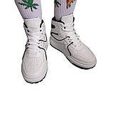 Кросівки жіночі шкірозамінник білі розмір 39, фото 2