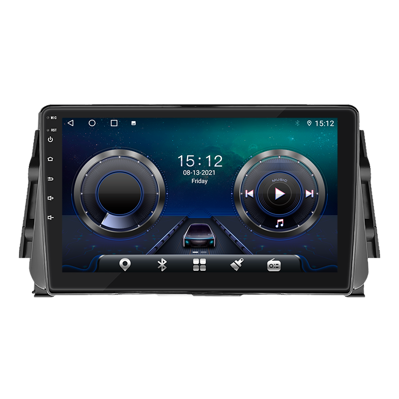 Штатна магнітола 9" Lesko для Nissan Micra V 2017-н.в. 4/64Gb/4G/ Wi-Fi/CarPlay Premium Ніссан 10 шт., фото 1