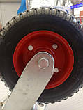 Колесо поворотне 2.50-4 цільнолите 200мм, фото 2