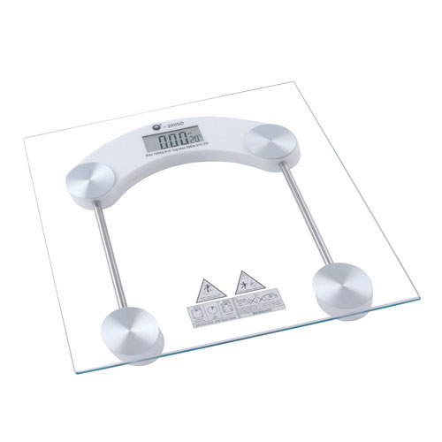 Ваги підлогові прозорі до 180 кг 2003B / квадратні, фото 1