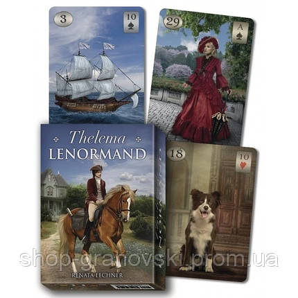 Оракул Телема Ленорман. Thelema Lenormand Oracle. Lo Scarabeo, фото 2