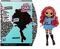 Кукла ЛОЛ Отличница с аксессуарами серия 3 LOL Surprise OMG Series 3 Class Prez Fashion Doll 20 Surprises