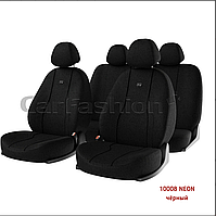 Комплект автомобільних мультимодельних чохлів модель NEON 10008 чорний
