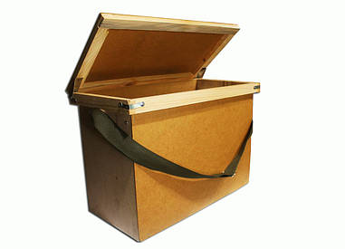 Ящик для перенесення 6-ти рамок Дадан або 12-ти напіврамки стрічка