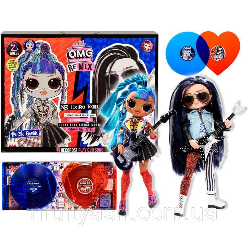 L.O.L. Surprise O.M.G. Remix Rocker Boi And Punk Grrrl 2 Pack BIGL.UA 1652516145
