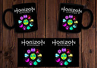 Чашка "Horizon Zero Dawn" / Кружка Горизонт: Новый Рассвет №2 Черный
