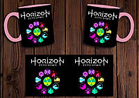Чашка "Horizon Zero Dawn" / Кружка Горизонт: Новый Рассвет №2 Розовый