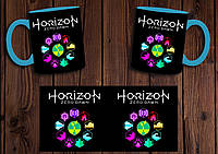 Чашка "Horizon Zero Dawn" / Кружка Горизонт: Новый Рассвет №2 Голубой