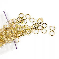 Кільця для волосся (пірсинг) Золото 20 шт.