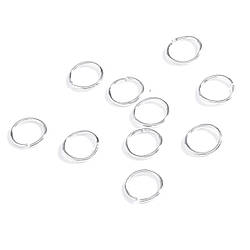Кільця для волосся (пірсинг) Срібло 20 шт.