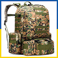 Тактический Рюкзак ЗСУ 60л с подсумками (Рюкзак тактический штурмовой зсу 60 л, рюкзак военный камуфляж)