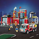 Великий дитячий конструктор Qman 2808 Пожежна зона, 523 дітей, фото 3