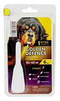 Капли на холку Golden Defence (Голден дефенс) №1 пипетка от паразитов для собак весом 40-60 кг Palladium