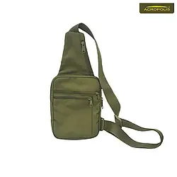 СУМКА НАГРУДНА ДЛЯ ДОКУМЕНТИВ (ЧЕРЕЗ ПЛЕЧЕ) ХАКИ ACROPOLIS СД-2
