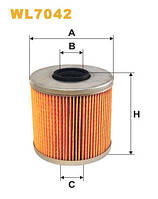 Масляный фильтр двигателя WIX FILTERS для легковых автомобилей BERTONE, BMW - элемент масляного фильтра WL7042