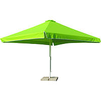 Торгова парасолька 4х4 метра салатова