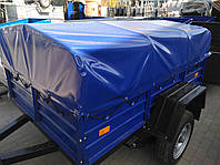 Тент пвх на легковий прицеп бобер 2,1 * 1,3