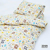 Комплект постельного белья в кроватку ранфорс 22181 гол.