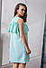 Повсякденне жіноче плаття Lola, ментолове, фото 5