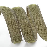 Застежка Velcro (липучка) 16 мм, КРЮЧКИ, хаки (F25 HH 16 850 nato 6D1)