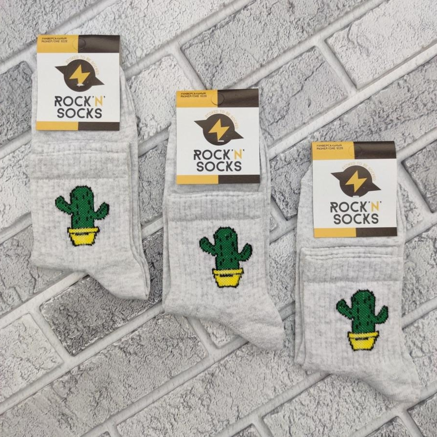 Шкарпетки високі весна/осінь Rock'n'socks 444-27 Україна one size (37-44р) НМД-0510489