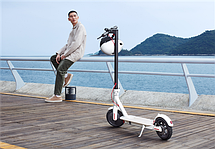 E-scooter 500W 9.6h білий, фото 3