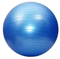 Мяч фитнес 75 см, глянец; синий 5415-7B