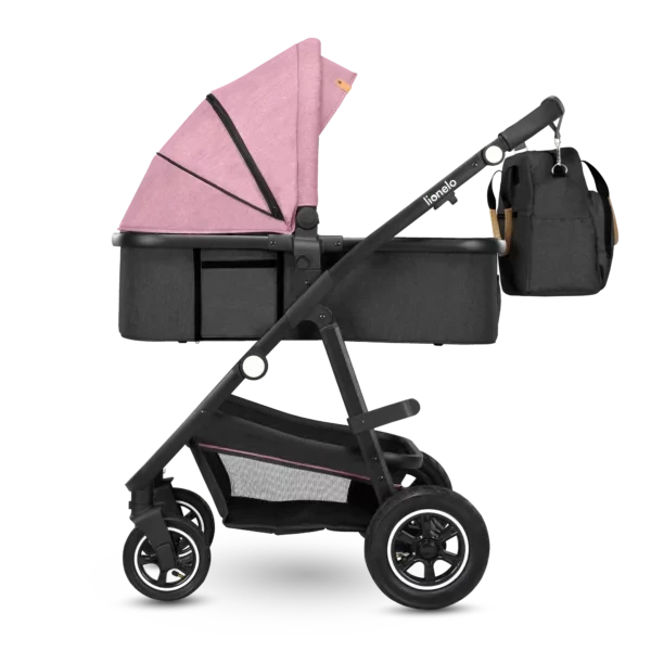 Універсальна коляска 2 в 1 Lionelo AMBER PINK ROSE