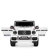 Дитячий електромобіль на акумуляторі джип Mercedes M 4179 на радіокеруванні для дітей 3-8 років білий, фото 3