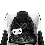 Дитячий електромобіль на акумуляторі джип Mercedes M 4179 на радіокеруванні для дітей 3-8 років білий, фото 5