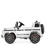 Дитячий електромобіль на акумуляторі джип Mercedes M 4179 на радіокеруванні для дітей 3-8 років білий, фото 7