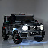 Дитячий електромобіль на акумуляторі джип Mercedes M 4179 на радіокеруванні для дітей 3-8 років білий, фото 9