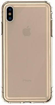 Чехол Baseus для iPhone Xs Max Airbag Case, Transparent Gold (ARAPIPH65-SF0V)