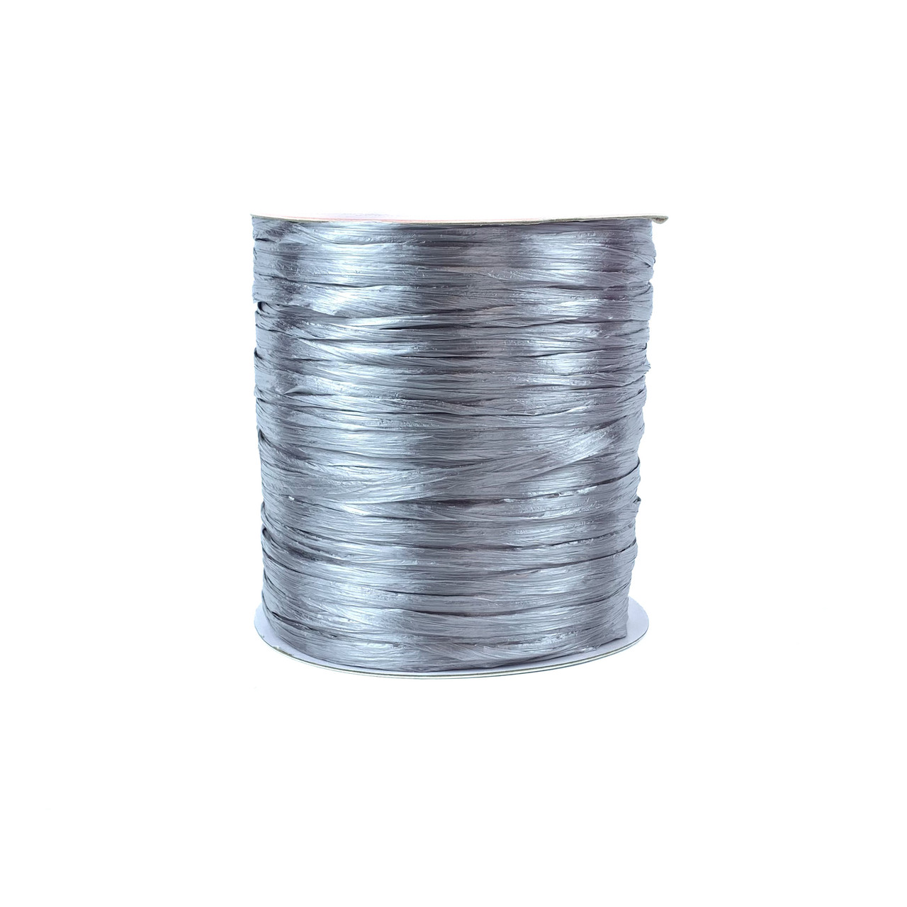 Рафия ISPIE (Испи) Metallic gray/Серый металлик Рафия для вязания шляп ...