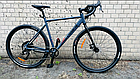 Гравійний недорогий велосипед Crosser Gravel NORD PRO алюмінієва рама 19" або 21" перемикачі L-TWOO 1*11, фото 4