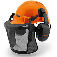 Шлем защитный Stihl Function Basic с сеткой и наушниками