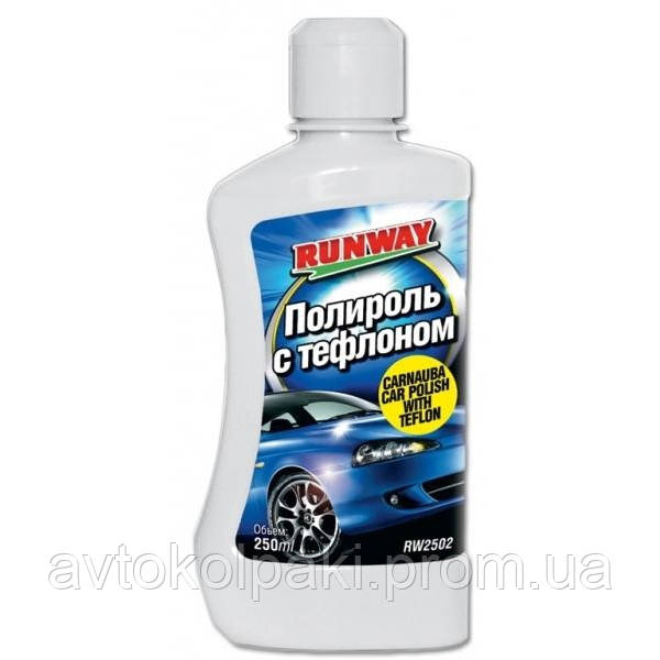 Поліроль з тефлоном Carnauba Car Polish With Teflon 250mл Runway