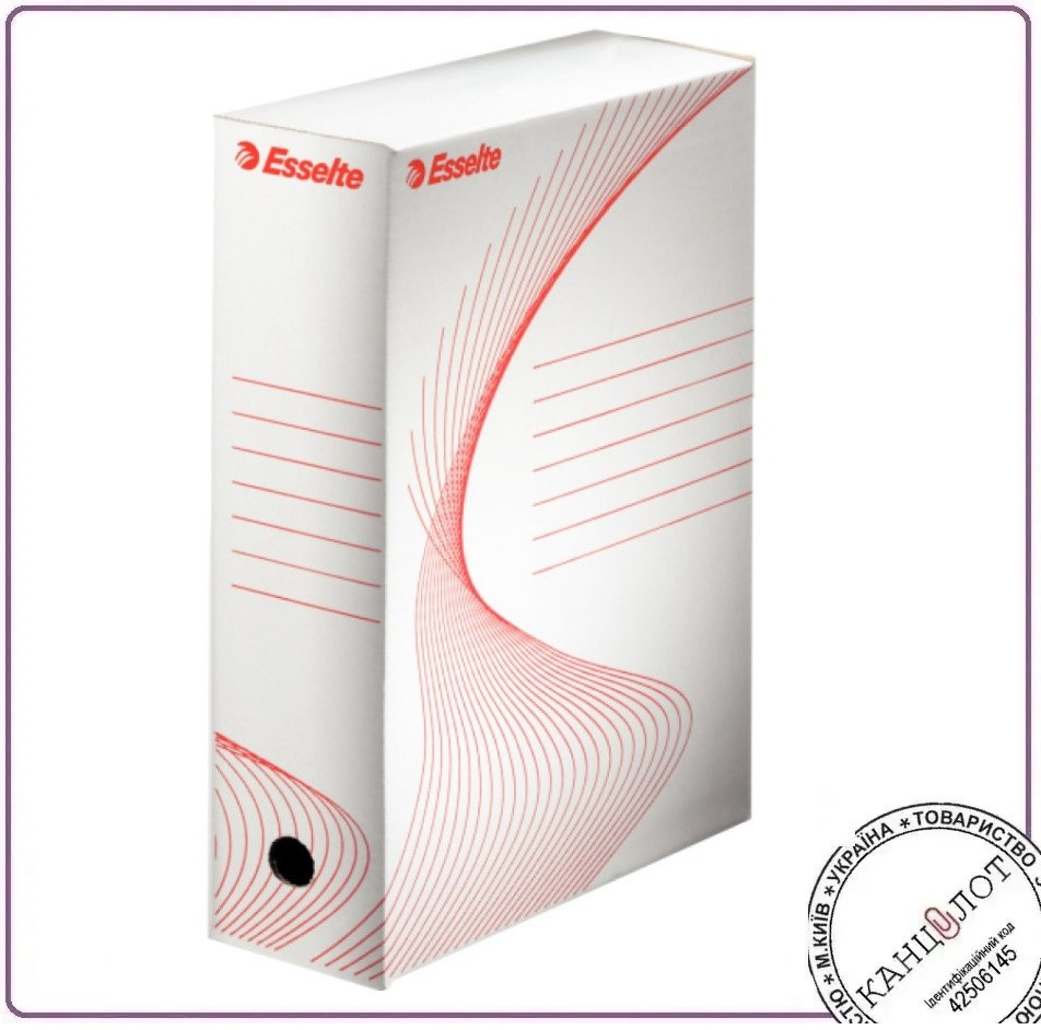 Бокс архівний ESSELTE STANDARD ширина 100мм, 245x100x345 мм (128102)