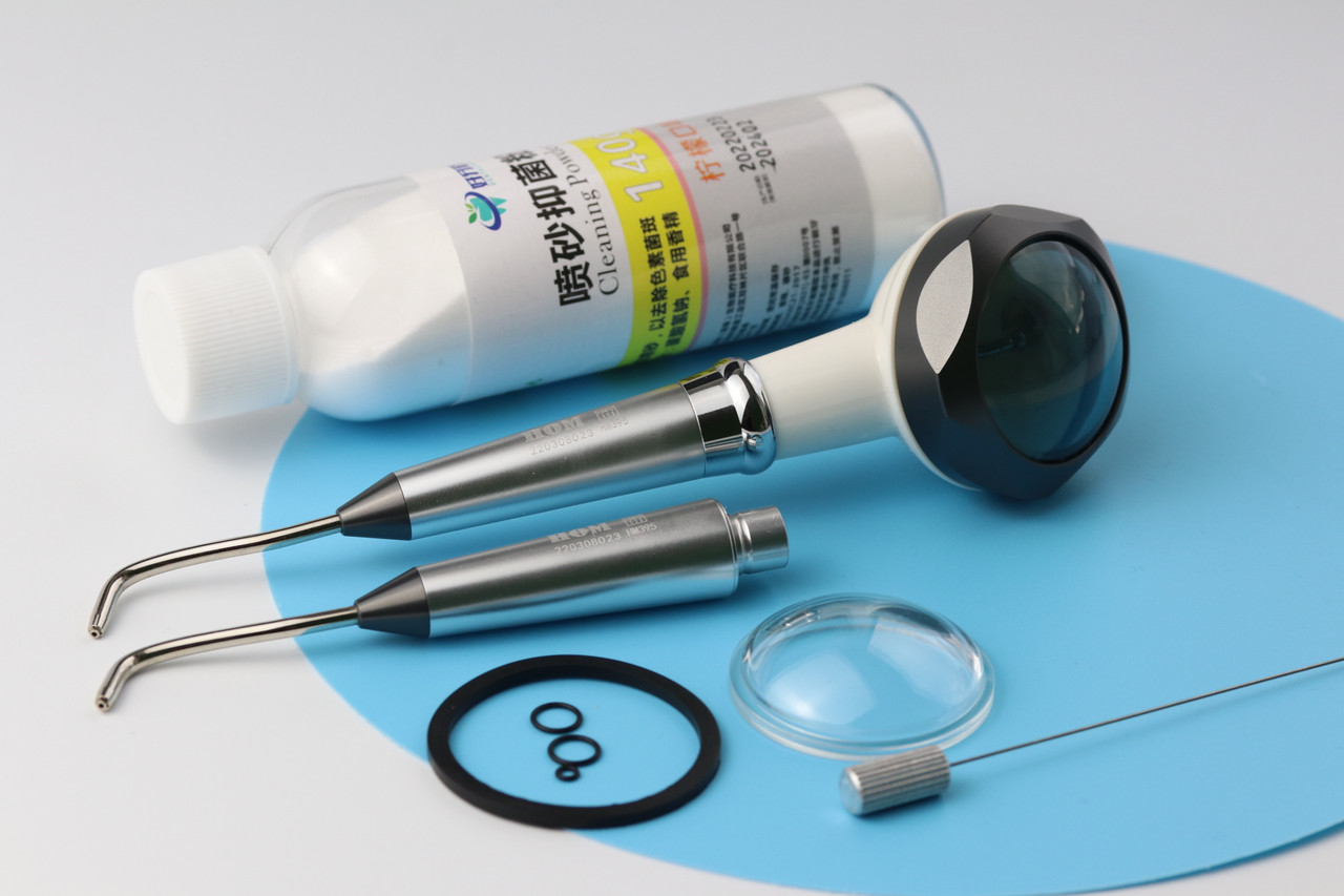 Содоструйний наконечник (содоструйка) AirFlow m4 жовтий, фото 1