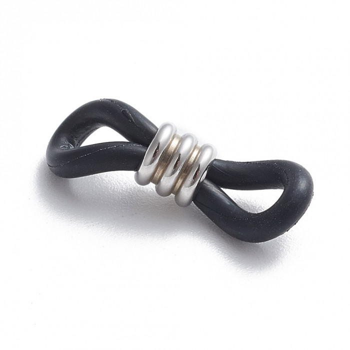 Держатели для Очков, Резиновые Петли, Из Нержавеющей Стали, Черный, 20 ...