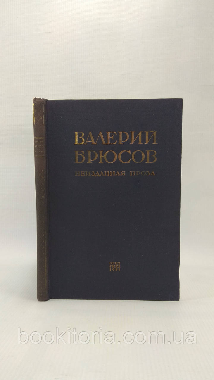 Брюсів В. Незроблена проза (б/у).