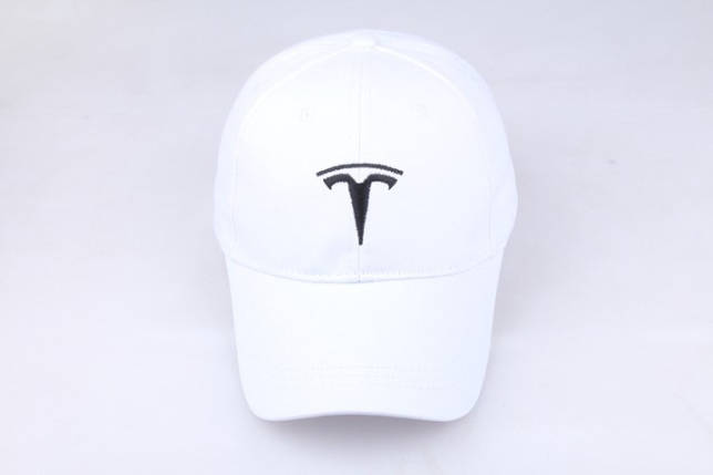 Кепка Бейсболка Tesla Тесла Біла, фото 3
