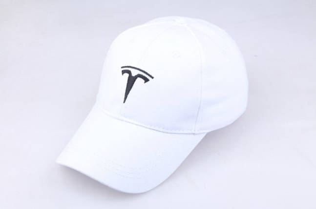 Кепка Бейсболка Tesla Тесла Біла, фото 1