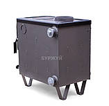 Котел на дровах вугіллі брикетах твердопаливний класичний з варильною поверхнею (плитою) 10 кВт 100 м2, фото 7